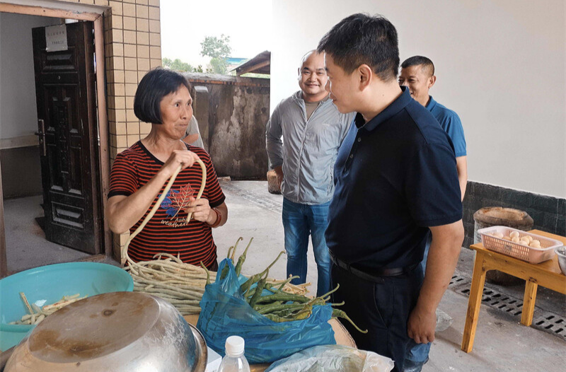 江涛到各乡镇督导检查防汛抗灾工作