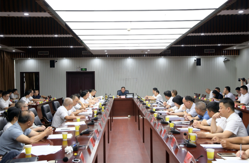 县委七届十四次全体（扩大）会议召开 廖园熙主持