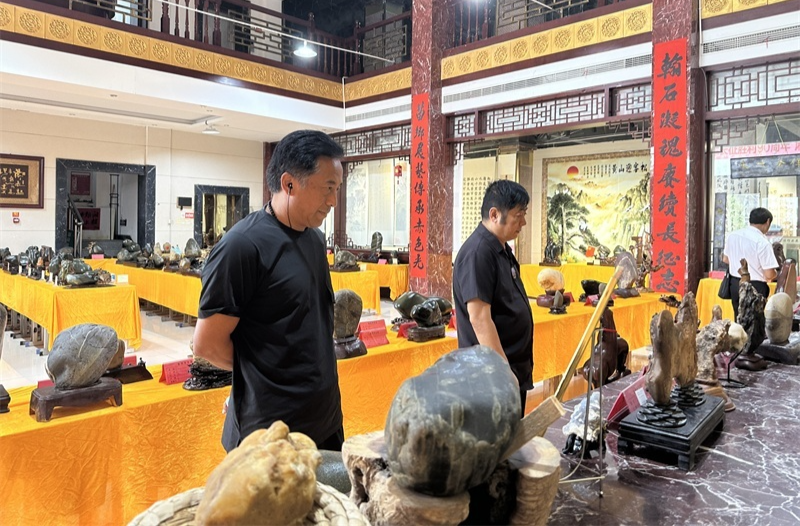 纪念红军长征胜利90周年 麻阳举办“清风苗乡·红色传承”书画篆刻奇石展